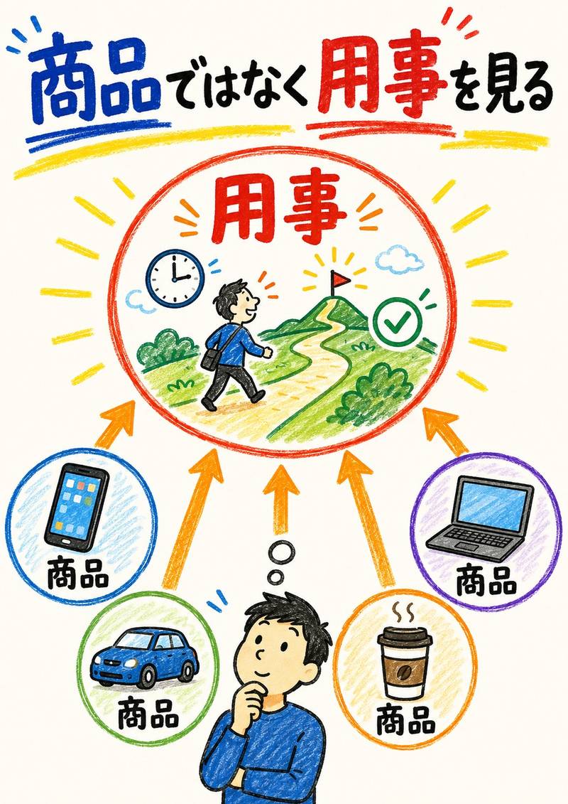 ジョブ理論の図解